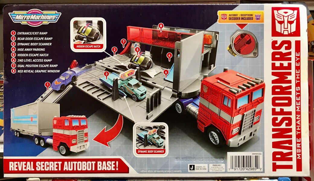 Micro Machines Transformers G1 Optimus Prime Hauler Secret Autobot Base Image  (3 of 3)